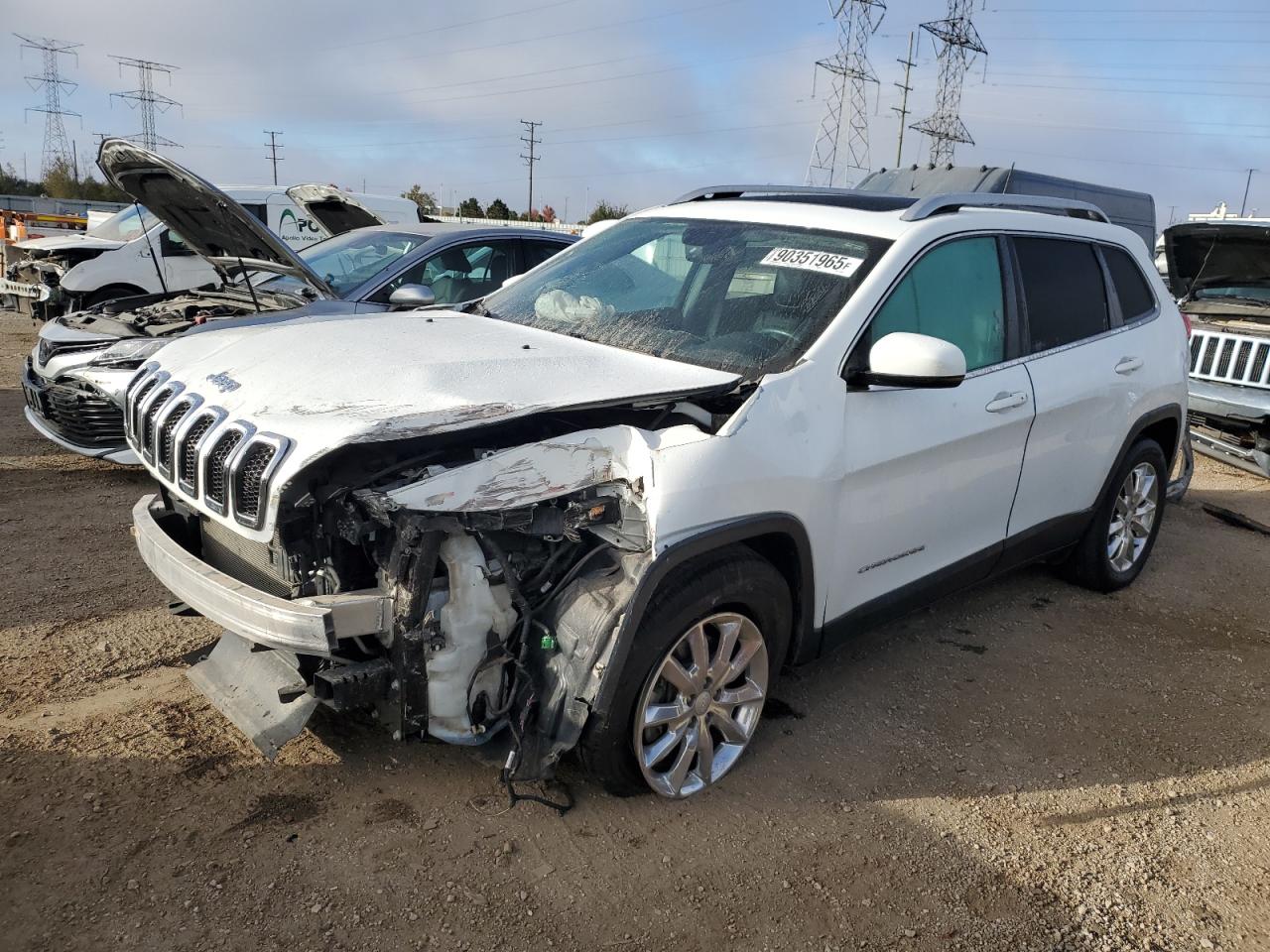 Lot #3287776104 2017 JEEP CHEROKEE L