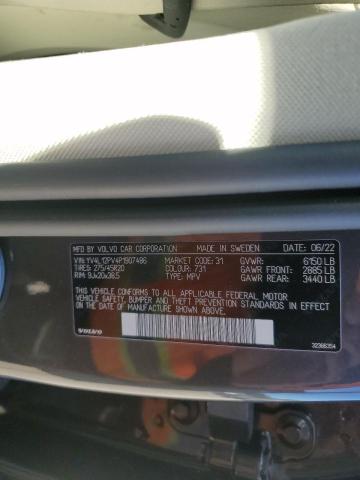 2023 VOLVO XC90 CORE - YV4L12PV4P1907486