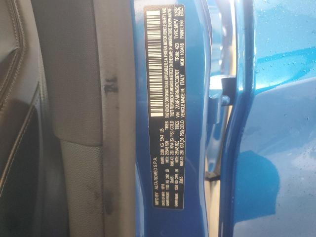 2019 ALFA ROMEO STELVIO TI ZASPAKBN5K7C39707