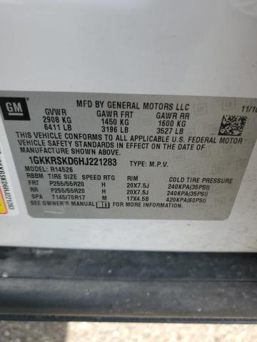 2017 GMC ACADIA LIM - 1GKKRSKD6HJ221283