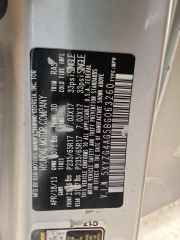 2011 HYUNDAI SANTA FE GLS #3278985739