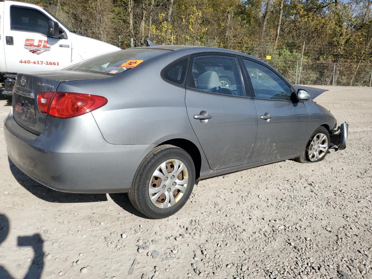 Lot #3308281157 2010 HYUNDAI ELANTRA BLUE