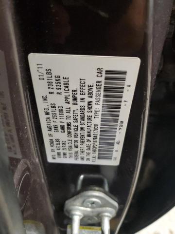 2011 HONDA ACCORD EXL - 1HGCP3F87BA017030
