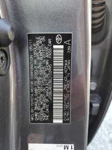 2011 TOYOTA COROLLA BA - JTDBU4EE8BJ103995