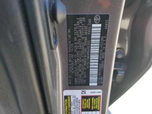 2021 TOYOTA CAMRY SE #3277010204