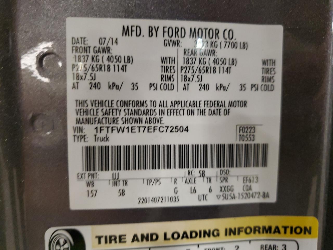 FORD F-150 SUPERCREW