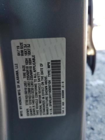 2019 HONDA ODYSSEY EX #3297932796