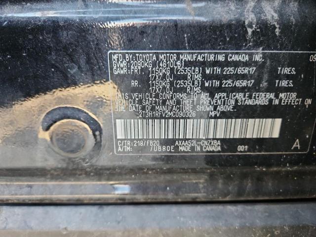 2021 TOYOTA RAV4 LE - 2T3H1RFV2MC090326