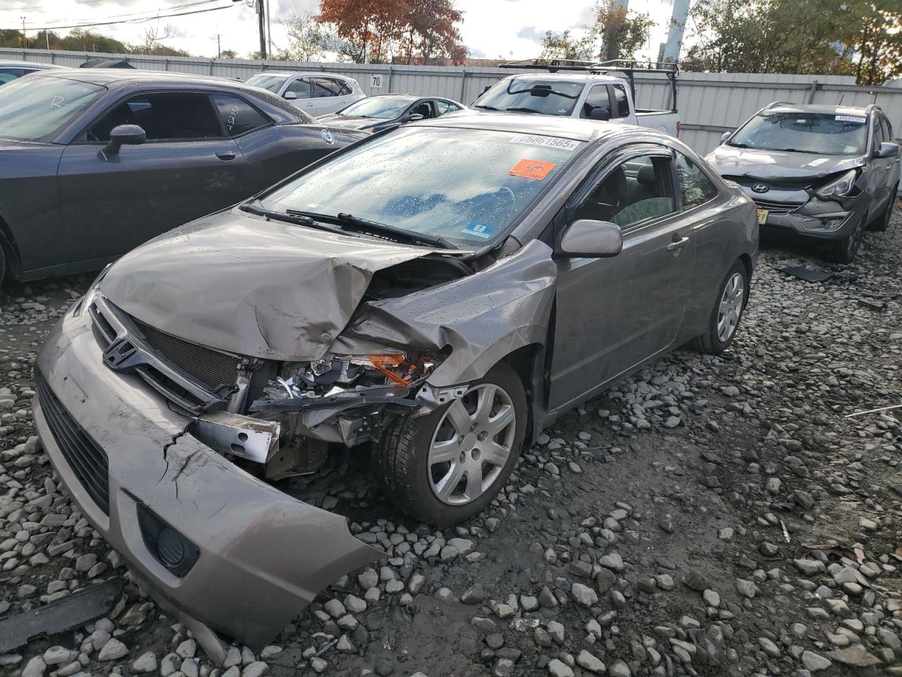 Lot #3310396954 2008 HONDA CIVIC LX