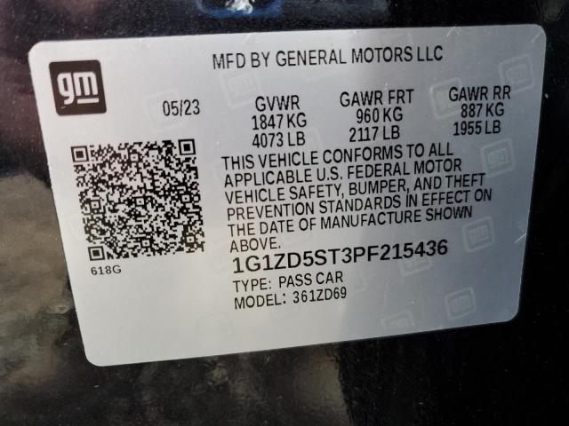 2023 CHEVROLET MALIBU LT - 1G1ZD5ST3PF215436