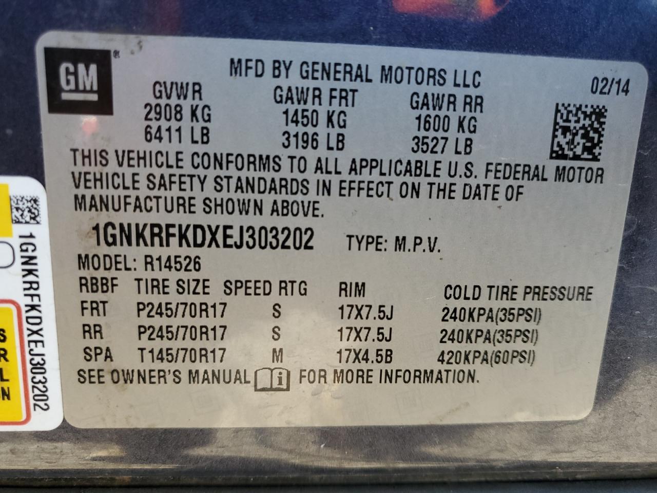 CHEVROLET TRAVERSE LS