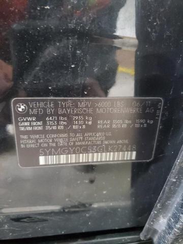 2012 BMW X5 M - 5YMGY0C53CLK27448