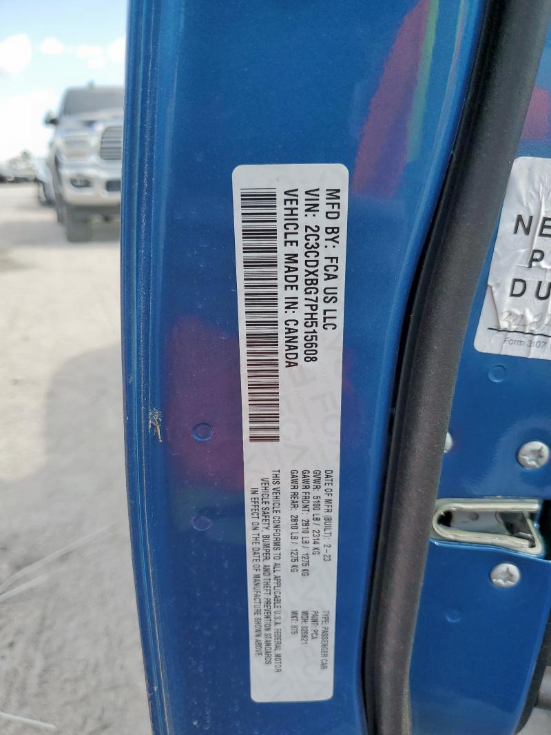 2023 DODGE CHARGER SX #3303865696