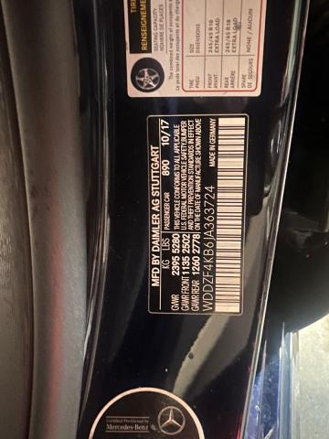 2018 MERCEDES-BENZ E 300 4MAT - WDDZF4KB6JA363724