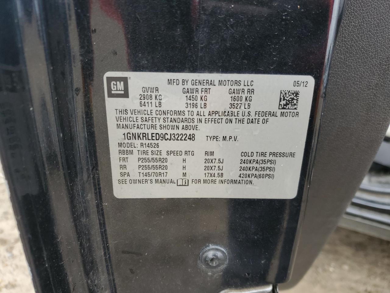 CHEVROLET TRAVERSE LTZ