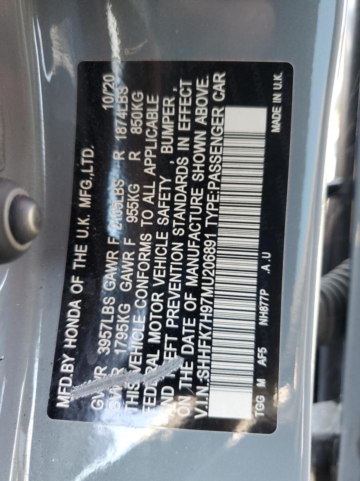 HONDA CIVIC SPORT TOURING