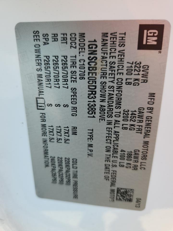 CHEVROLET TAHOE C1500 LT