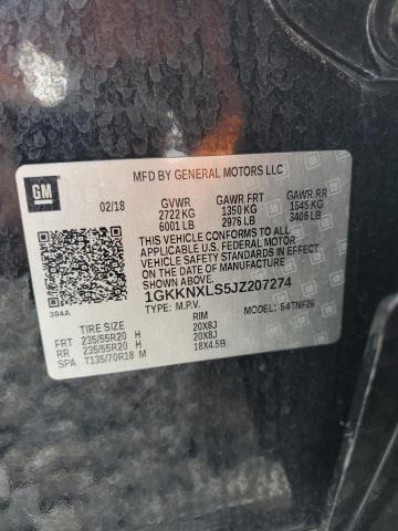 2018 GMC ACADIA DEN 1GKKNXLS5JZ207274