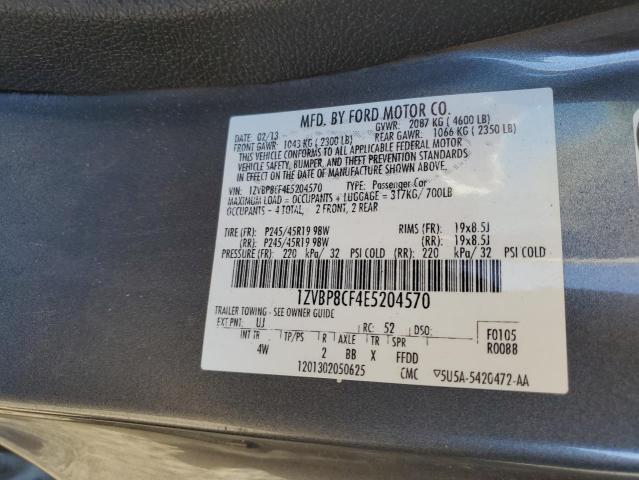 2014 FORD MUSTANG #3285695697