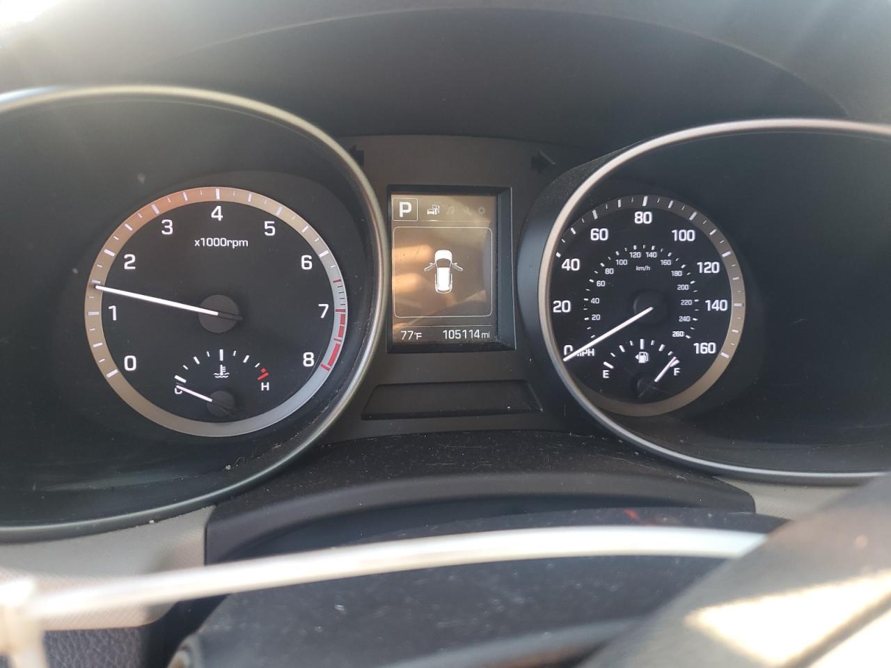 Lot #3315983147 2019 HYUNDAI SANTA FE X