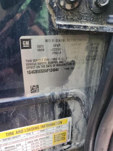 2010 BUICK LACROSSE C - 1G4GB5EG8AF124944