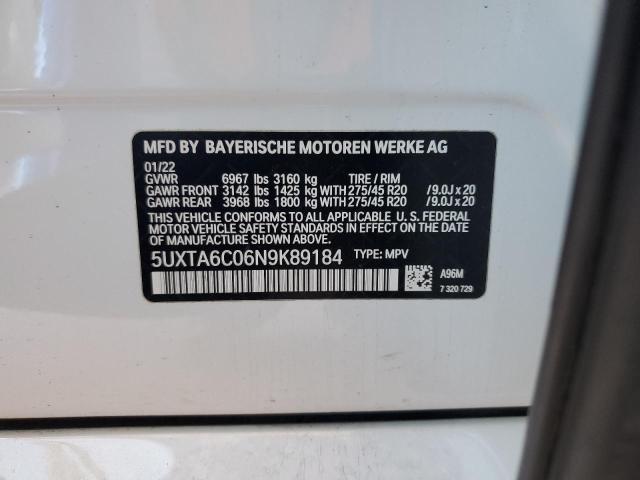 2022 BMW X5 XDRIVE4 #3297992104