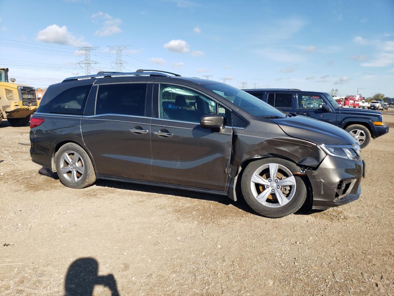 Lot #3296407645 2018 HONDA ODYSSEY EXL