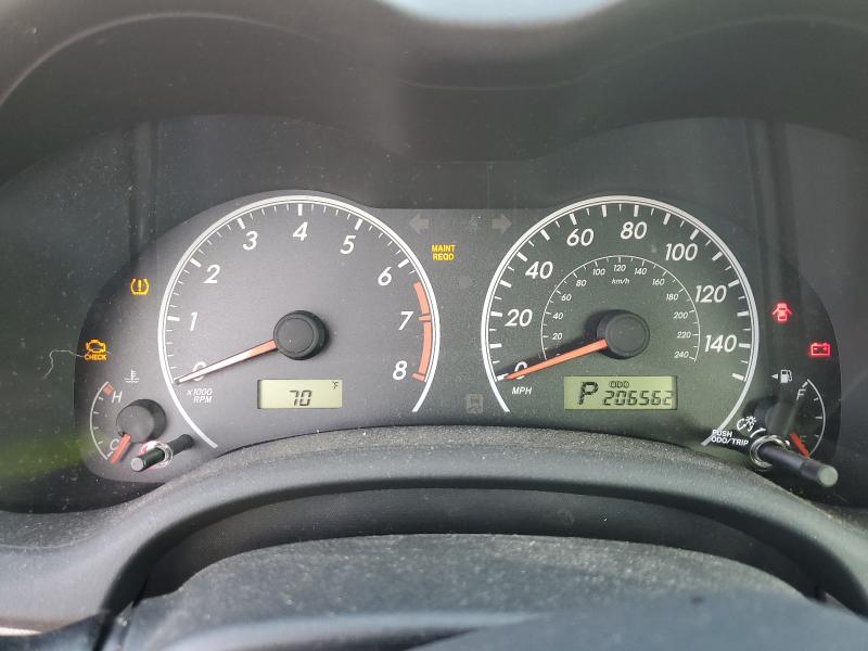 2012 TOYOTA COROLLA BA #3298150257