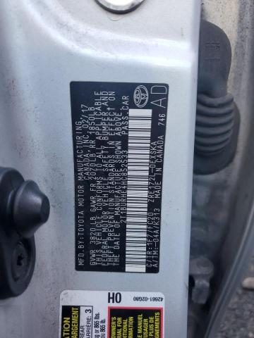 2017 TOYOTA COROLLA L - 2T1BURHE4HC852533