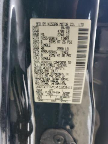 2000 NISSAN FRONTIER C #3287682038