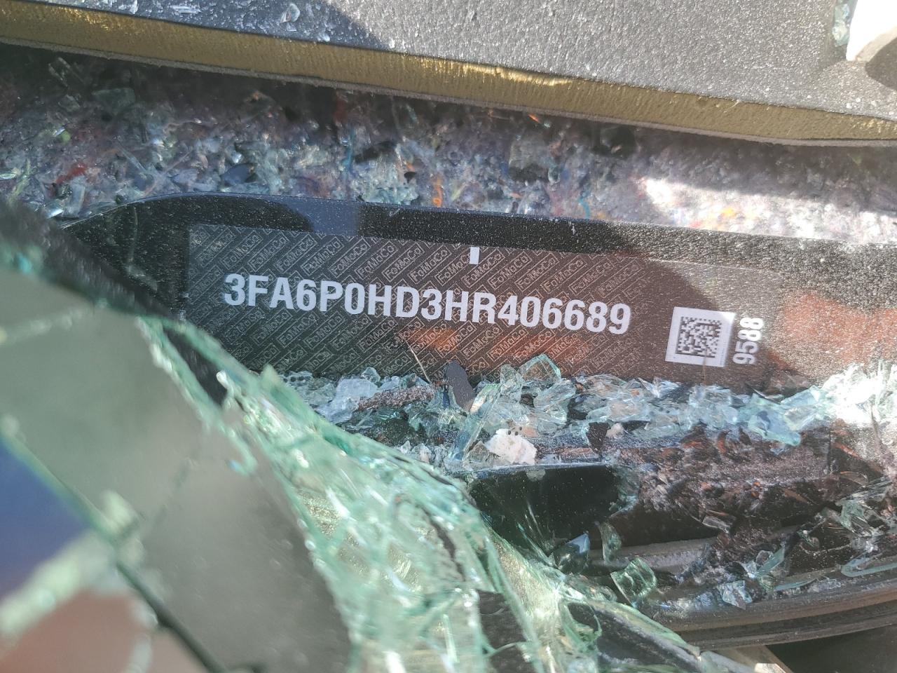 Lot #3318166366 2017 FORD FUSION SE