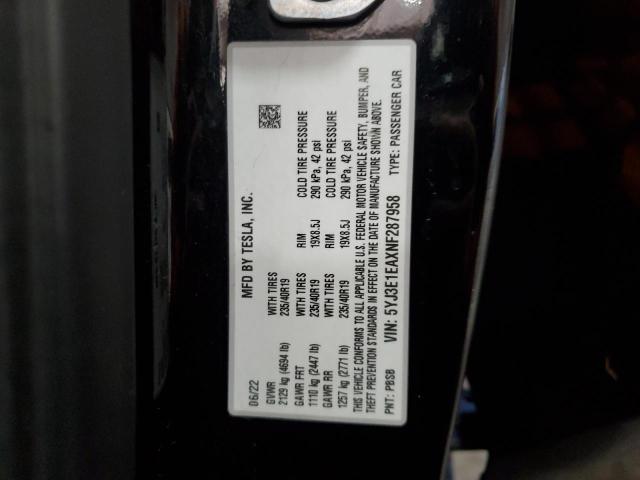 2022 TESLA MODEL 3 #3301820378