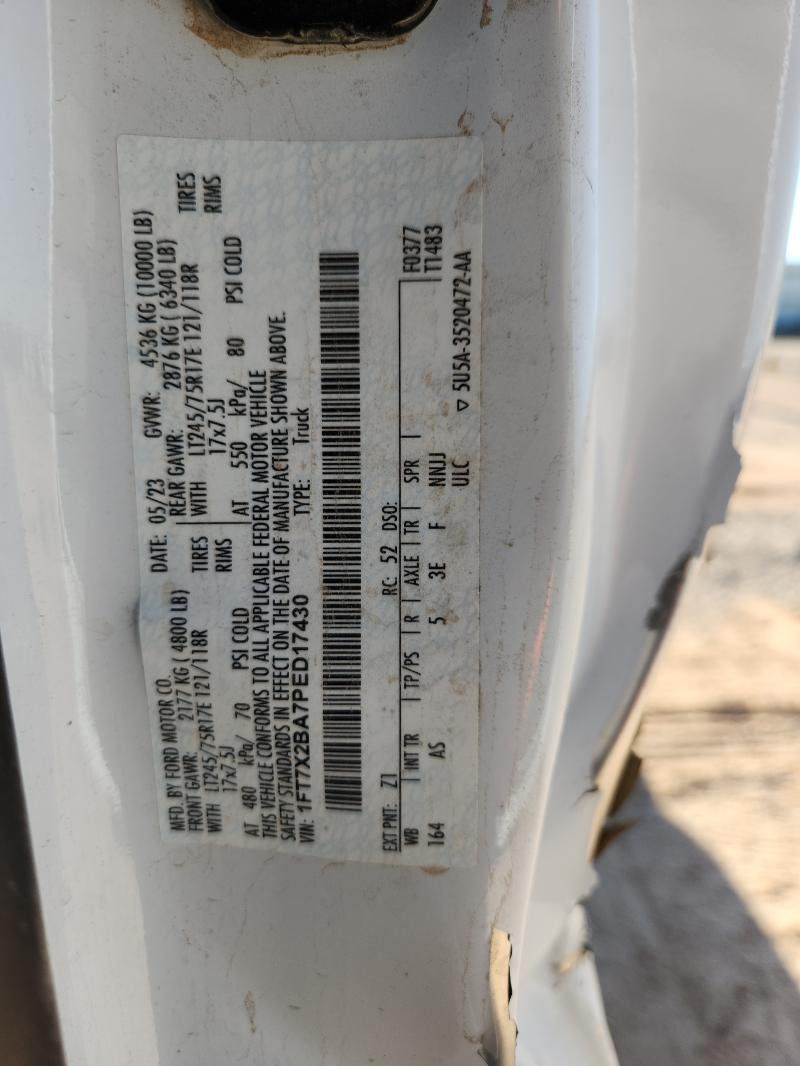 2023 FORD F250 SUPER - 1FT7X2BA7PED17430