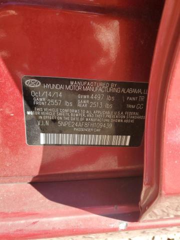 2015 HYUNDAI SONATA SE 5NPE24AF8FH109439