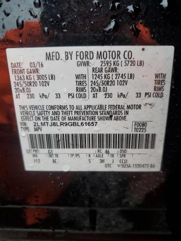 2016 LINCOLN MKX RESERV #3296971867