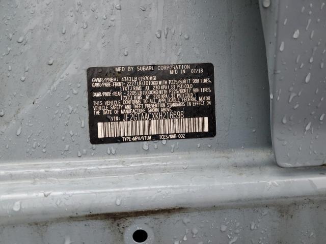 2019 SUBARU CROSSTREK JF2GTAACXKH216898