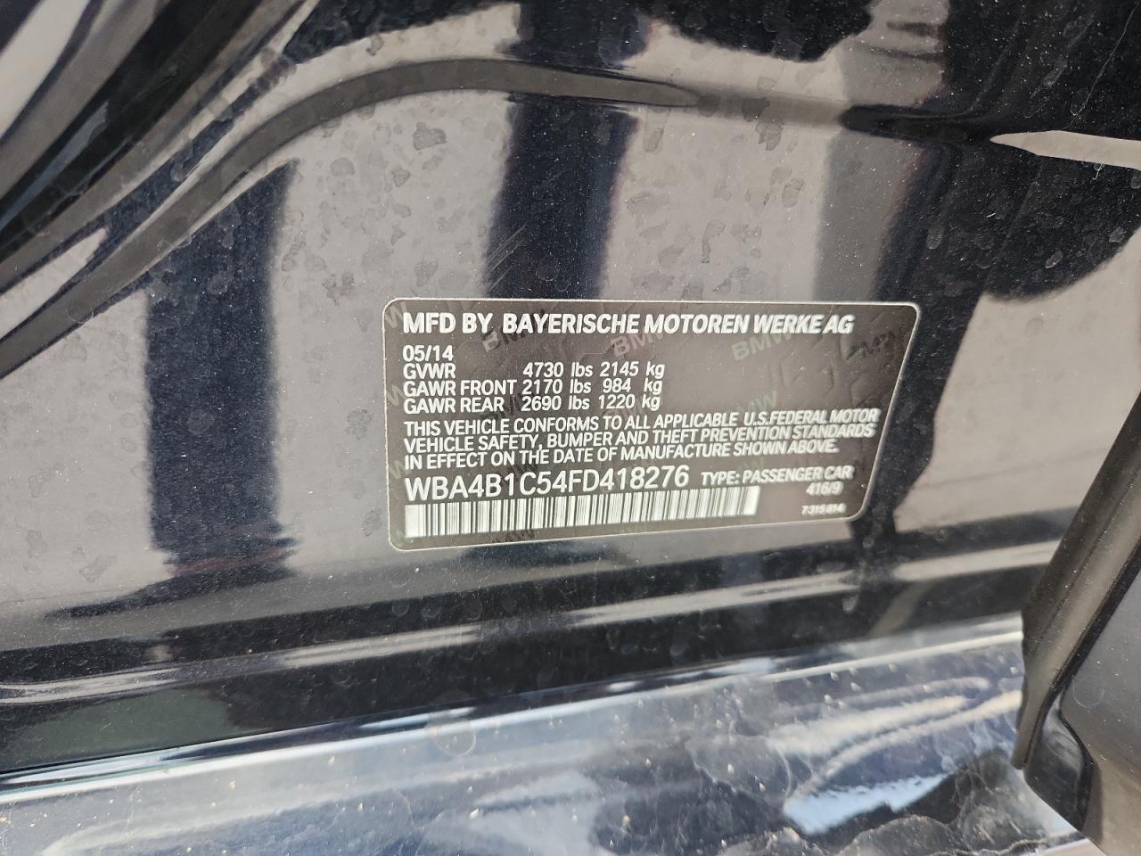 BMW 4 SERIES GRAN COUPE I GRAN COUPE