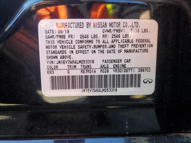 2020 INFINITI Q50 PURE - JN1EV7AR4LM253318