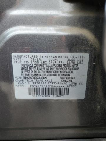 2019 NISSAN KICKS S - 3N1CP5CU0KL510829