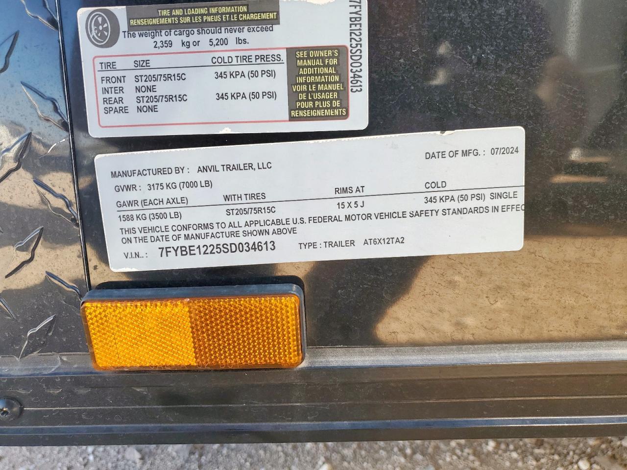 Lot #3281497991 2025 ANVIL UNKNOWN