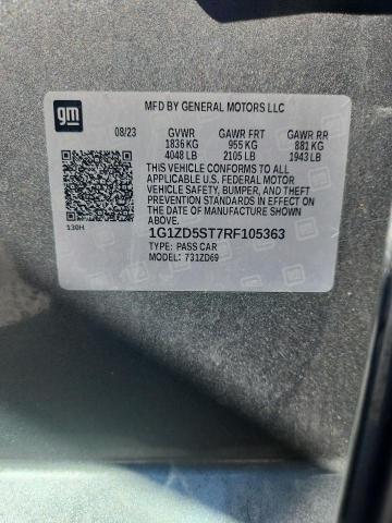 2024 CHEVROLET MALIBU LT #3301642645