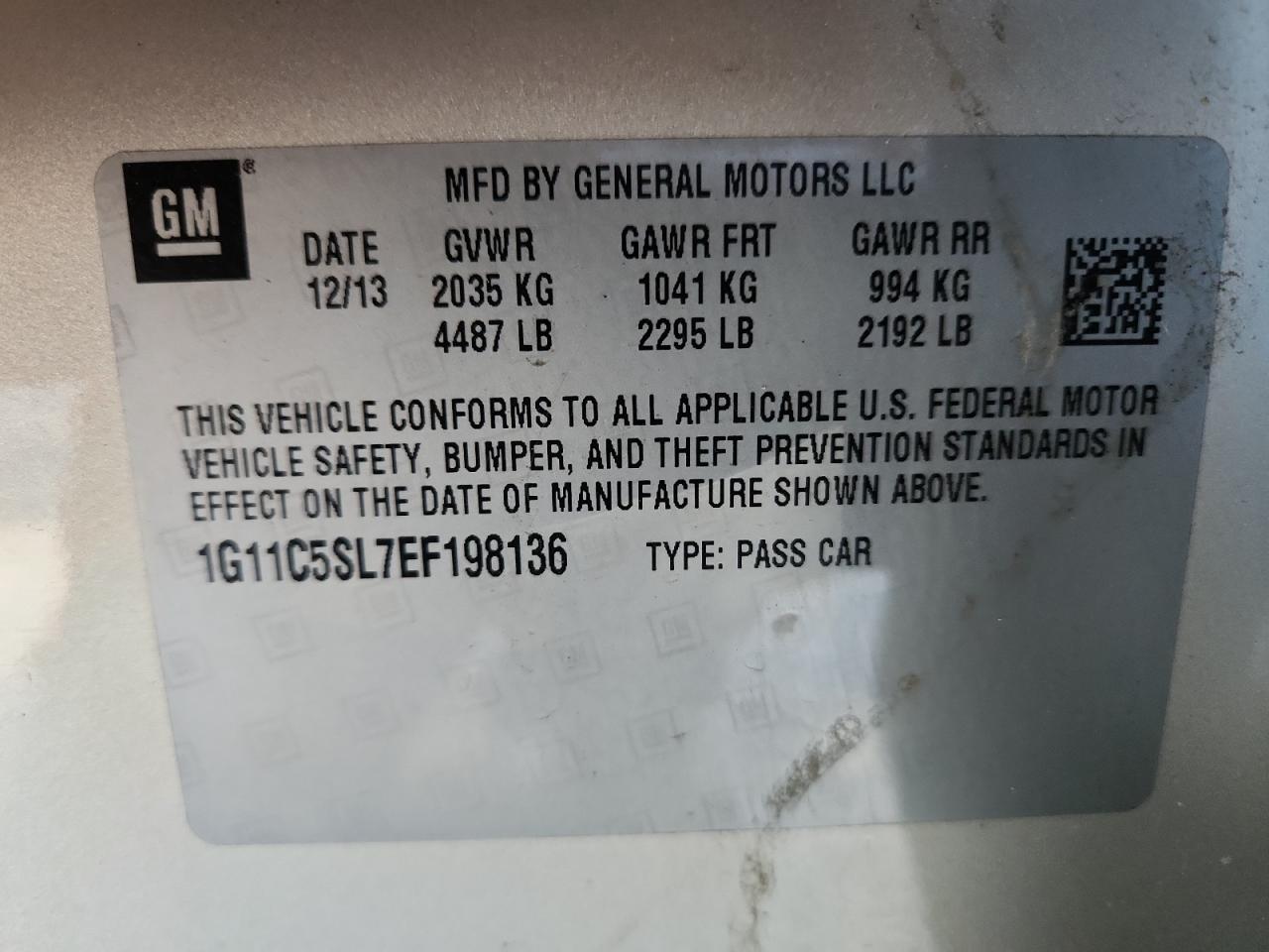 CHEVROLET MALIBU 1LT