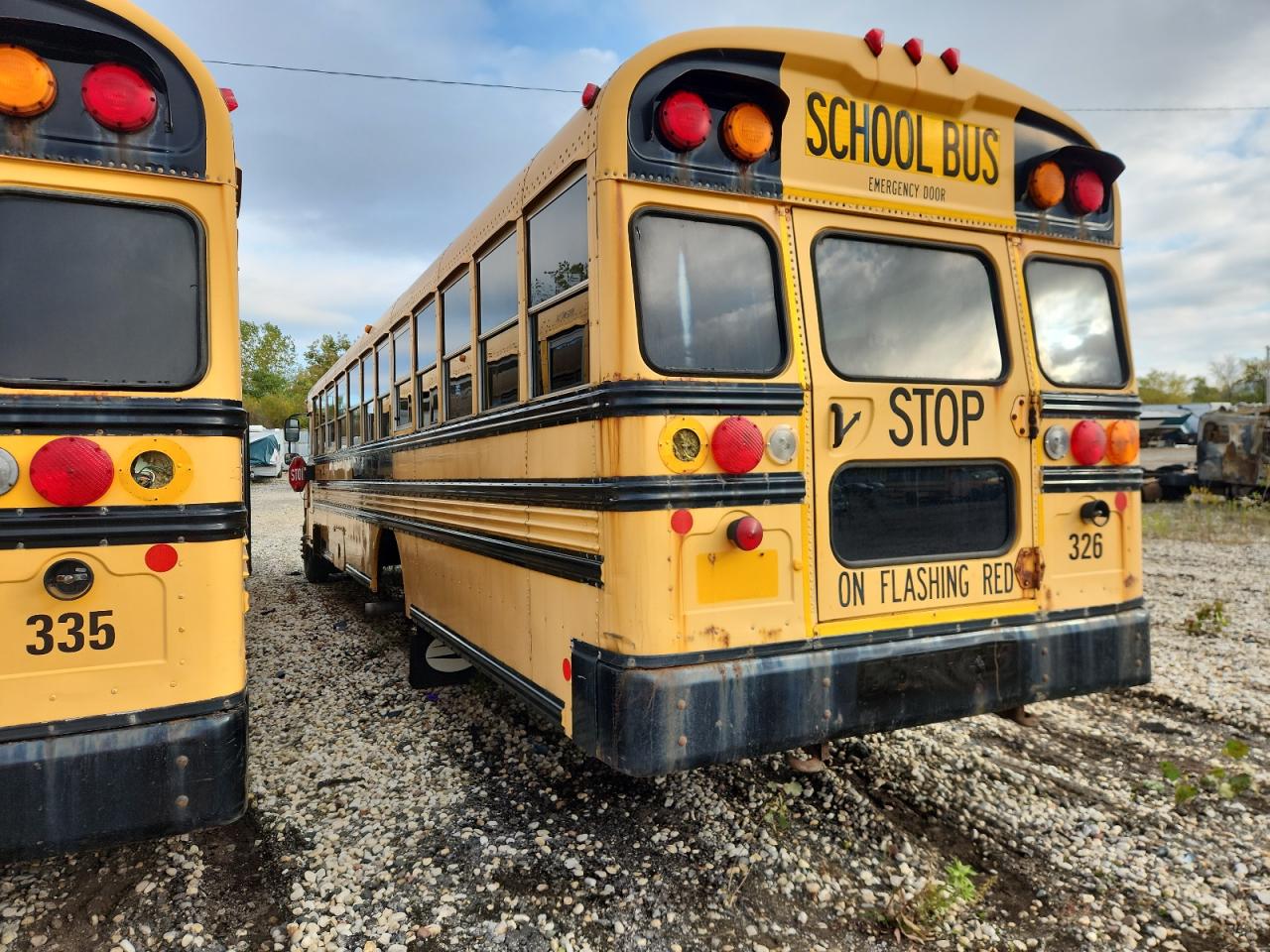 Lot #3268363265 2012 BLUE BIRD SCHOOL BUS