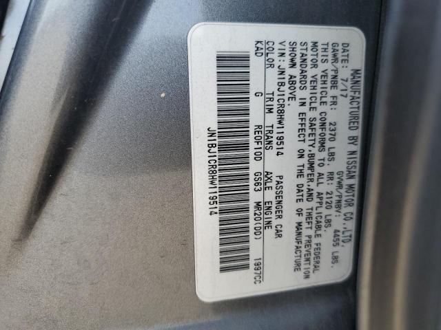 2017 NISSAN ROGUE SPT JN1BJ1CR8HW119514