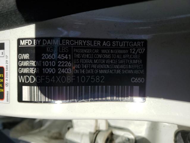 2008 MERCEDES-BENZ C 300 #3257221778