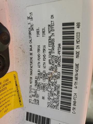 2016 TOYOTA TACOMA DOU - 3TMAZ5CNXGM007981