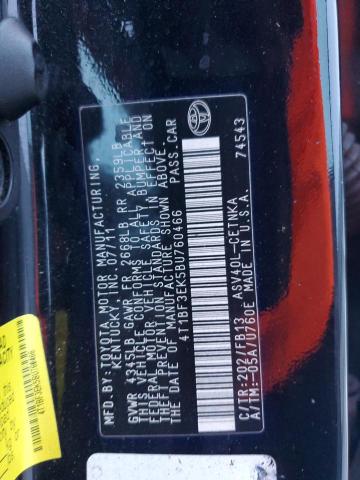 2011 TOYOTA CAMRY BASE - 4T1BF3EK5BU760466