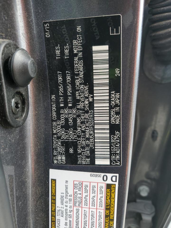 TOYOTA 4RUNNER SR5/SR5 PREMIUM