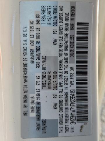 2015 MAZDA 3 GRAND TO - 3MZBM1W71FM235419