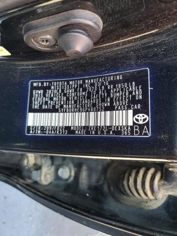 2016 TOYOTA COROLLA L - 5YFBURHE9GP480752